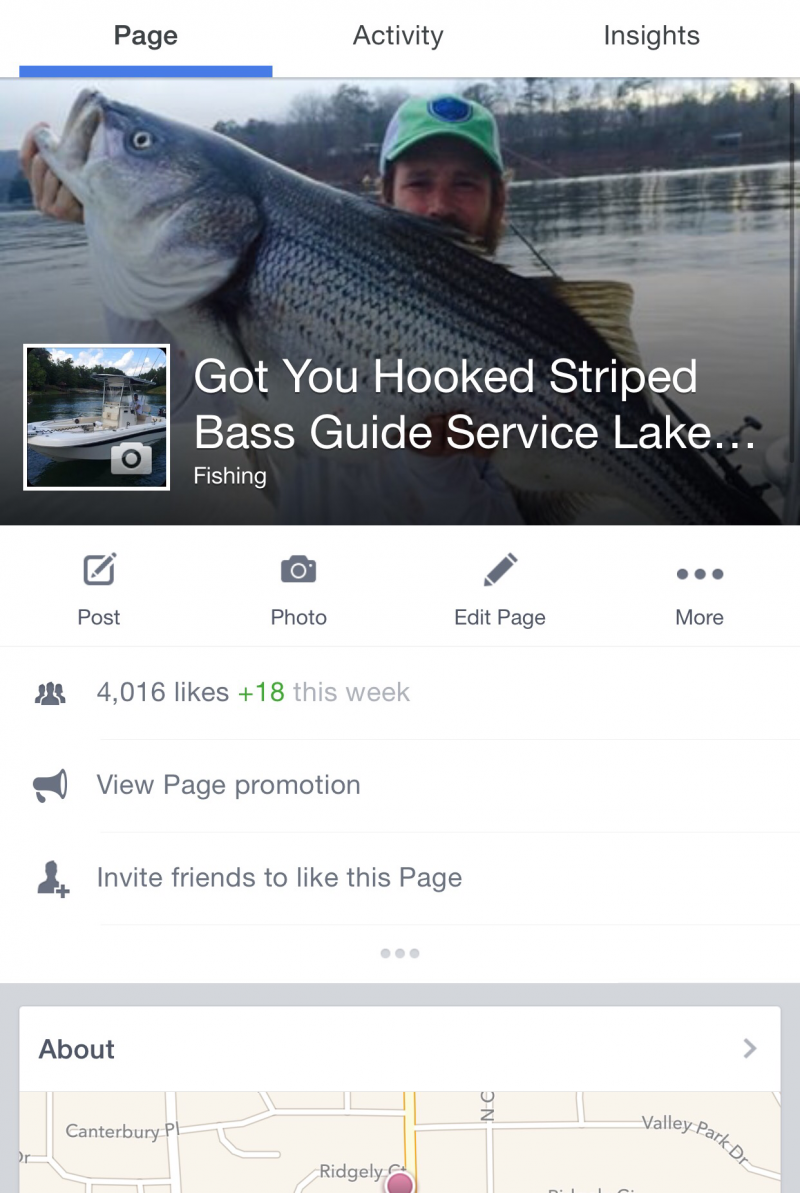 Got You Hooked Striped Bass Guide Service - Facebook Link