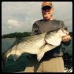 Nice Striper caught on Lake Martin